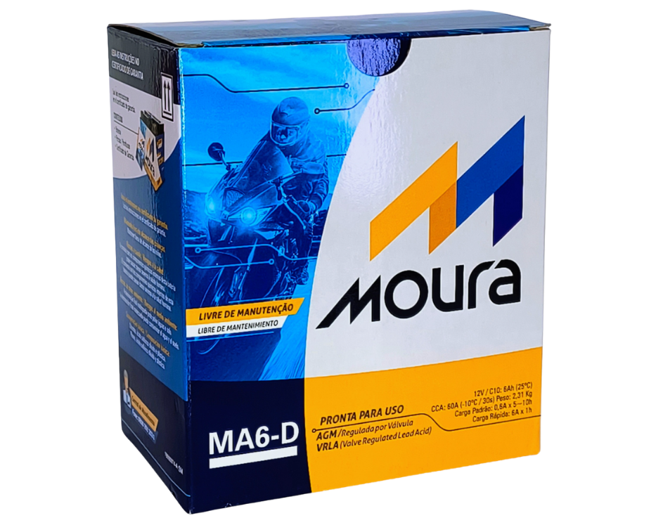 Bateria Moura 6 AH (1)