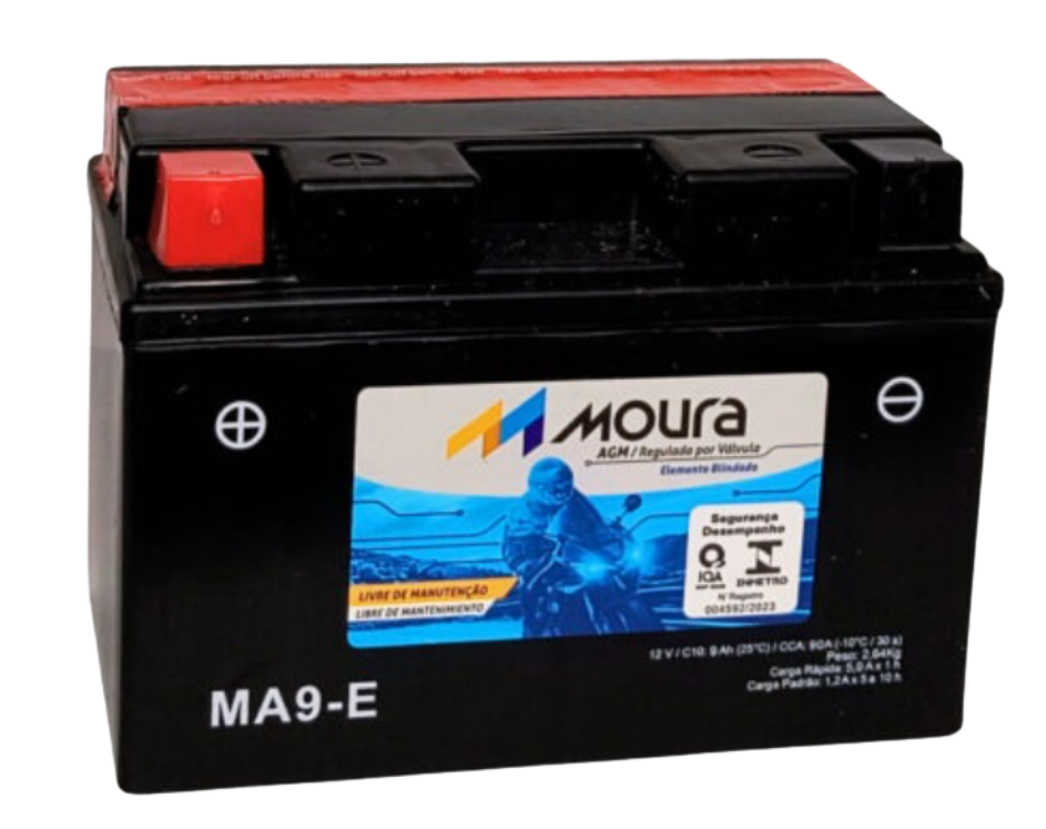 Bateria Moura 9 AH (2)